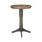 International Concepts Round 30 in Round Top Pedestal Table, 41.9 inH, Hickory/Washed Coal, 30 W, 30 L, 41.9 in H, Wood K45-30RT-27B-6B-2 - alternate 4